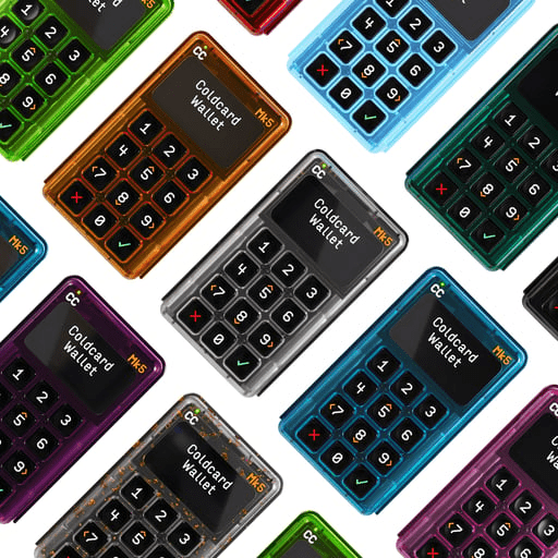 Coinkite Launches Coldcard MK5: Major UX Upgrades to Flagship Bitcoin Hardware Wallet 4 https://store.coinkite.com/cdn-cgi/image/fit=scale-down,background=white,width=512/static/images/sku/bundle-mk5-colours.png