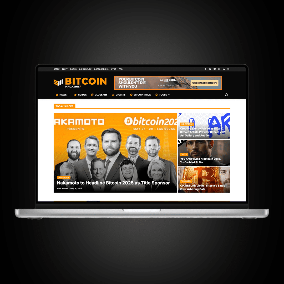 Homepage menu ad