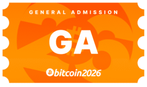Paolo Ardoino Confirmed as a Bitcoin 2026 Speaker 1 Bitcoin 2026 General Admission Pass