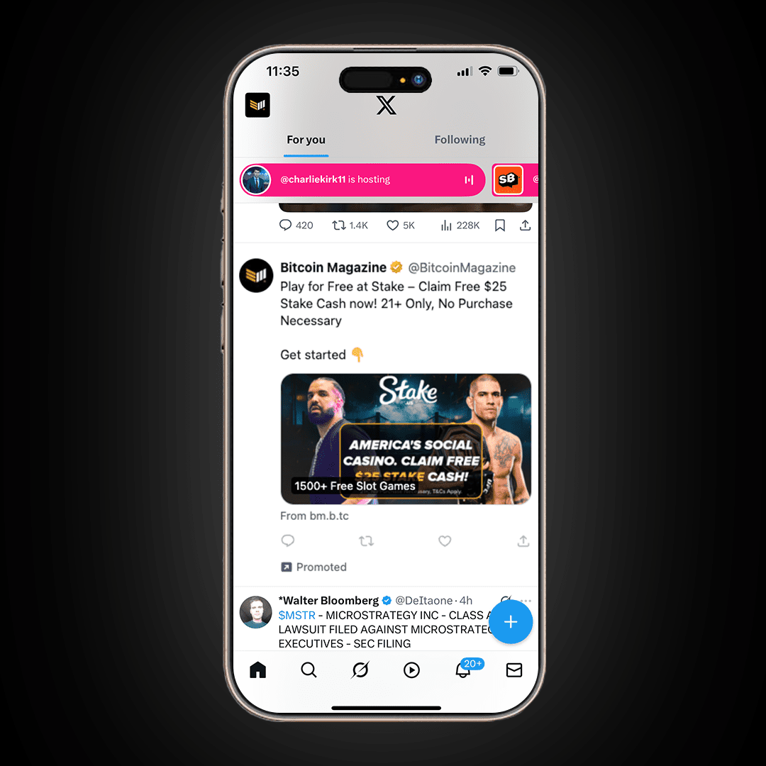 Paid ad on X