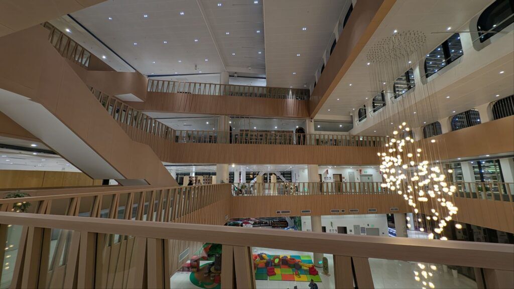 Bukele's Futuristic BINAES Library Blends Books, Bitcoin, and Family Play in Revitalized Capital