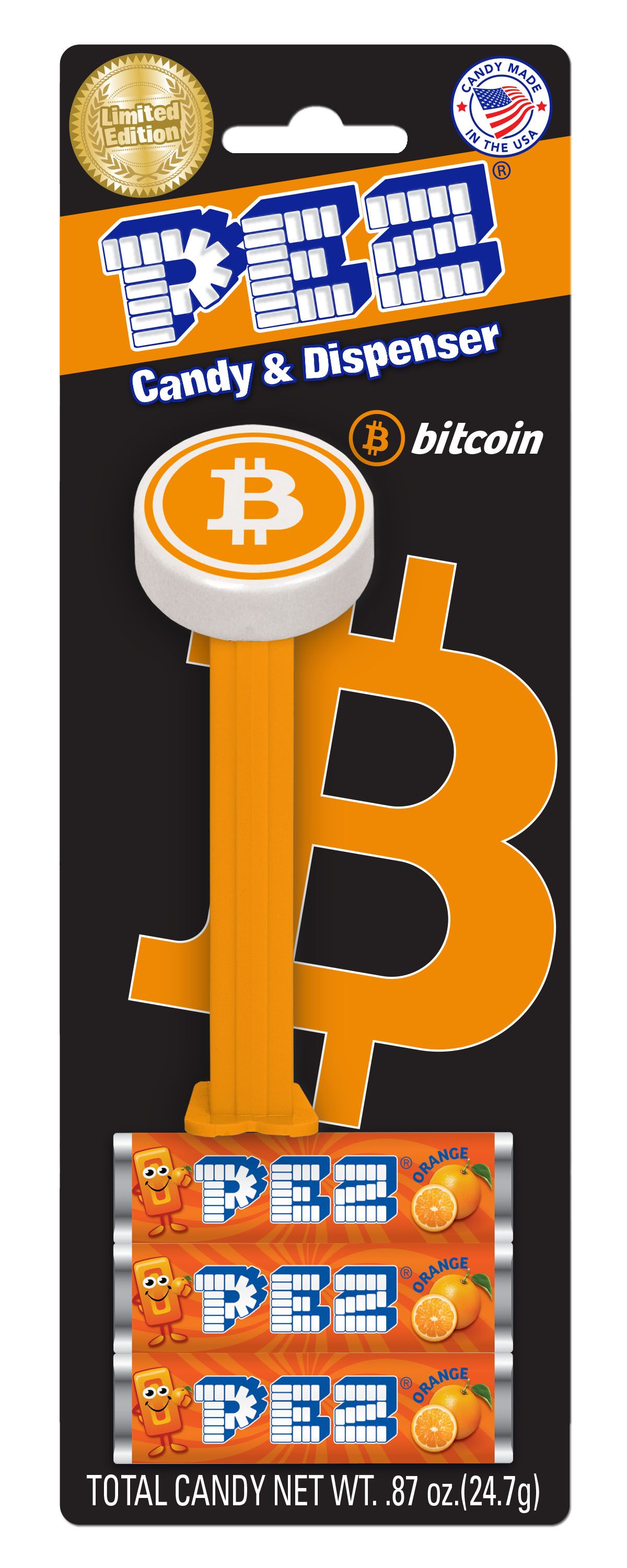 First Ever Bitcoin Themed PEZ Dispenser Officially Launches