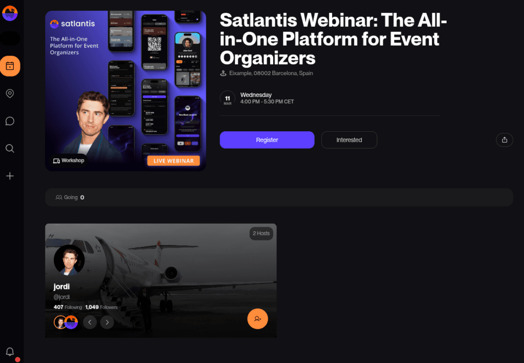 Satlantis Emerges as Bitcoin-Native Alternative to Luma for Real-World Events 5 Satlantis Emerges as Bitcoin-Native Alternative to Luma for Real-World Events